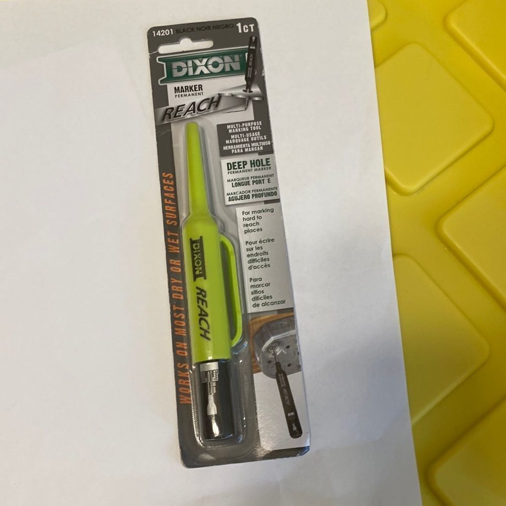 Dixon deep hole permanent marker new